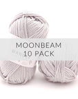 10 Pack Wander Acrylic Yarn Yarn FurlsCrochet Moonbeam 