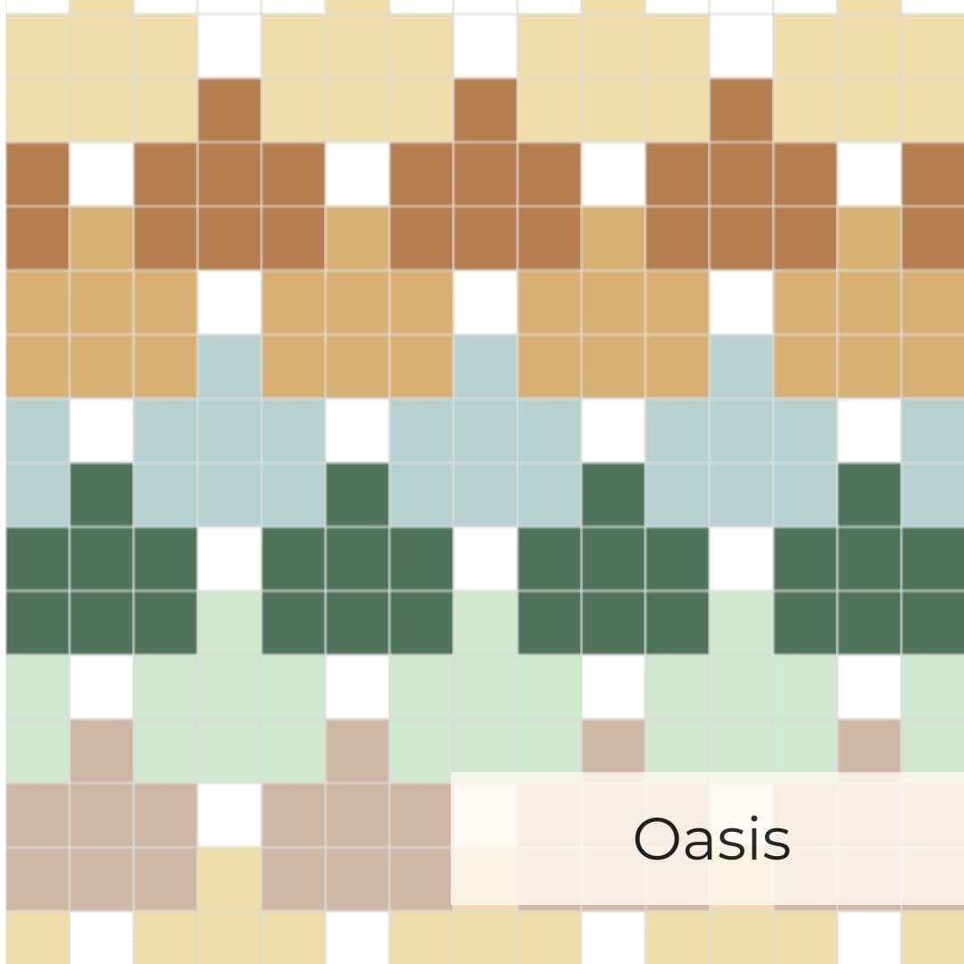 Middle Finger Blanket Wander Kit Wander Pattern Kit FurlsCrochet Oasis Silver Streamline Metal