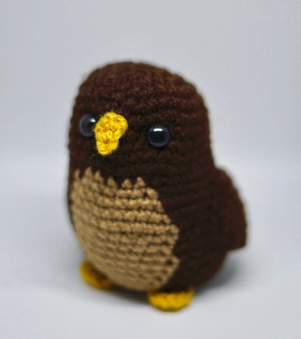 September Amigurumi CAL Owls Week Two