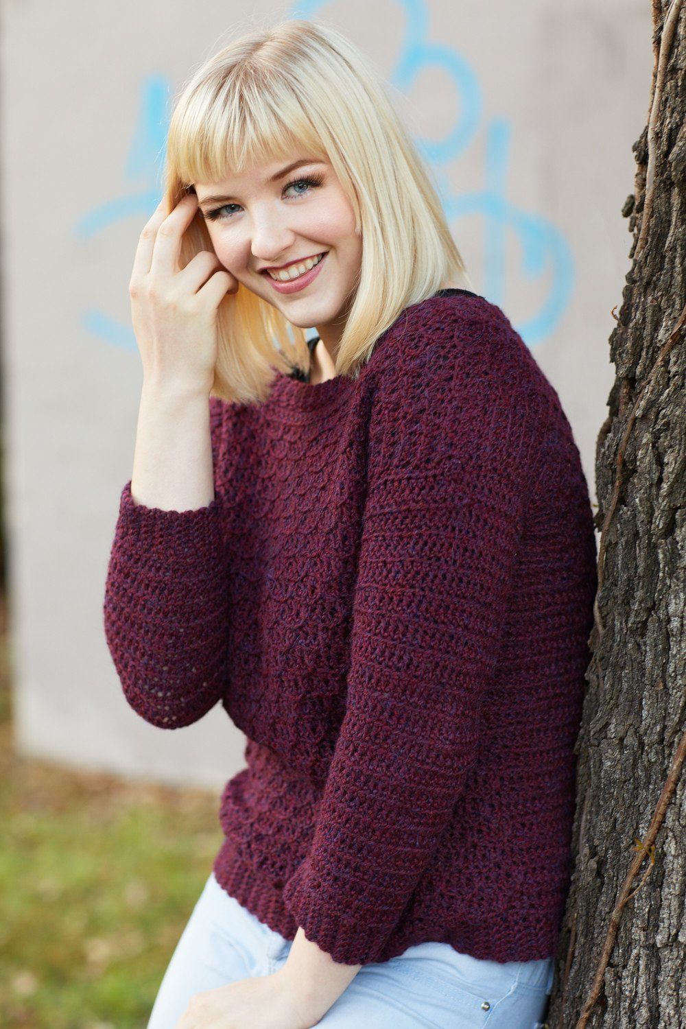 Demelza Crochet Pullover