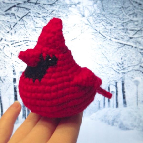 March Amigurumi CAL Part 2 of 3 - Northern Cardinal