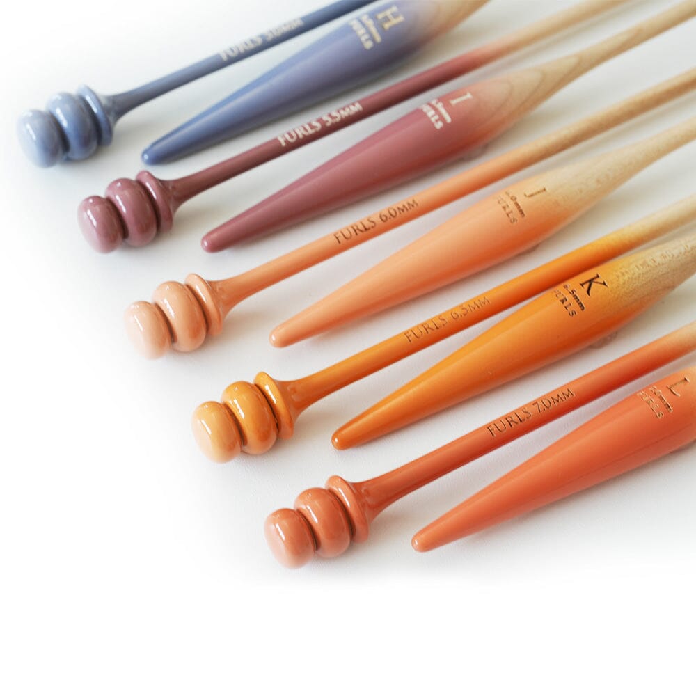 Autumn Fade Tunisian Crochet Hooks Tunisian Hooks FurlsCrochet 