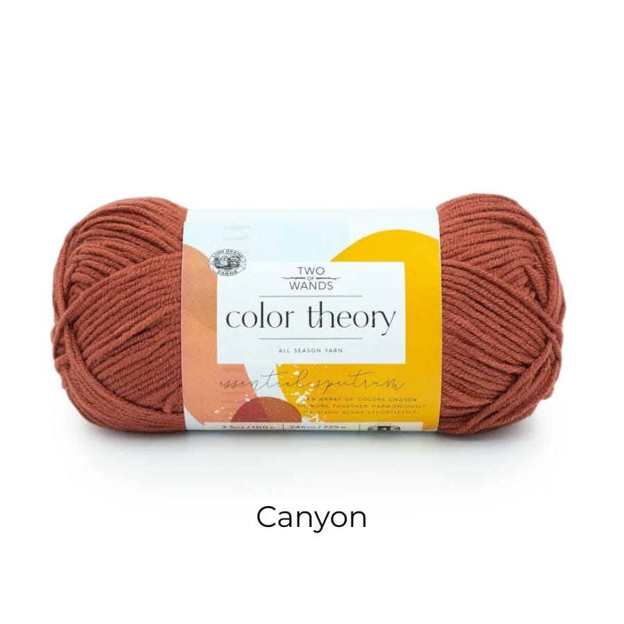 Lion Brand Yarn Color Theory Lion Brand Yarn FurlsCrochet Canyon 